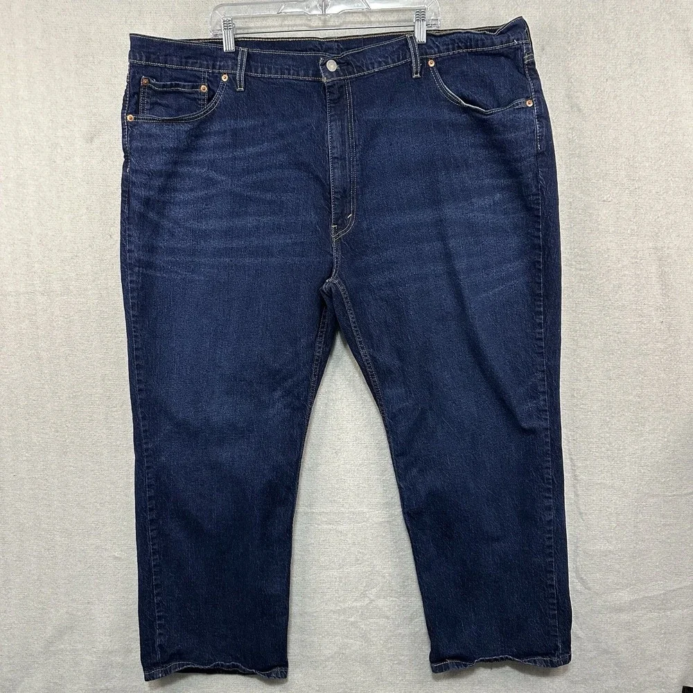 Levi's 559 Men Jeans Relaxed Straight Fit 50x30 EUC Dark‎ Wash